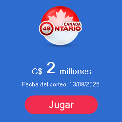 Banner de Lotería Ontario - Ontario 49