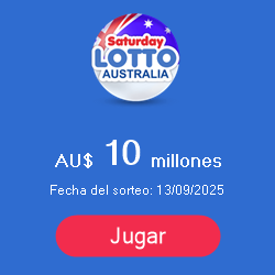 Banner de Lotería Australia - Saturday Lotto