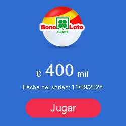Banner de Lotería Spain - BonoLoto