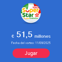 Banner de Lotería Italy - SuperStar