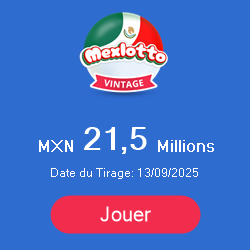 Bannière de Loterie Mexico – MexLoto