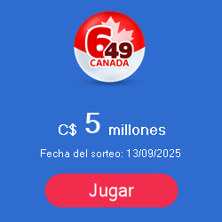 Banner de Lotería Canada - Lotto 649