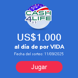 Banner de Lotería New Jersey - Cash4Life