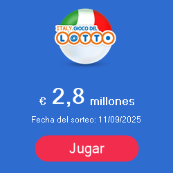 Banner de Lotería Italy - Lottomatica