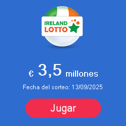 Banner de Lotería Ireland - Lotto