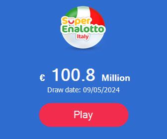 Tuku tiket SuperEnaLotto Lottery online