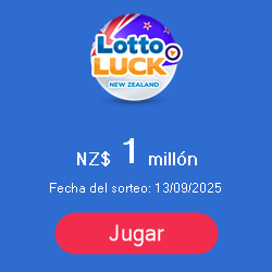Banner de Lotería New Zealand - Lotto Luck