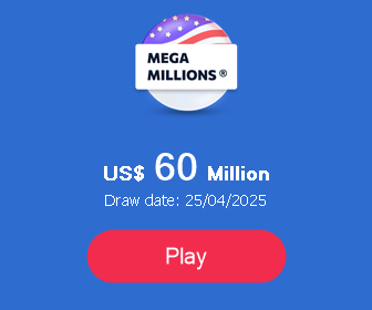 Osta MegaMillions Lottery -lippuja verkosta